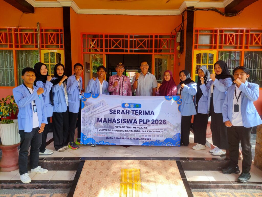 SMAN 6 Mataram, Terima Penyerahan Mahasiswa PLP UNDIKMA