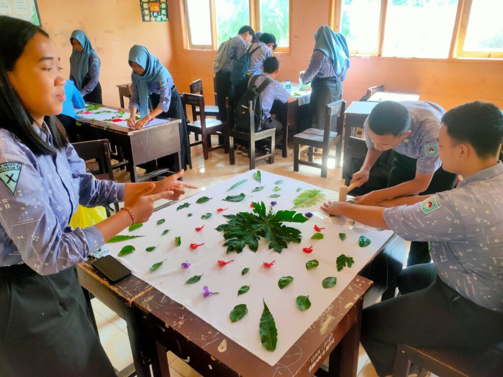 Kokurikuler Ekoprint Kelas X SMA Negeri 6 Mataram, Wujudkan Kreativitas dan Kepedulian Lingkungan